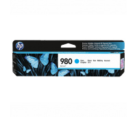 HP 980, Оригинальный струйный картридж HP, Голубой, 6600 стр (D8J07A)